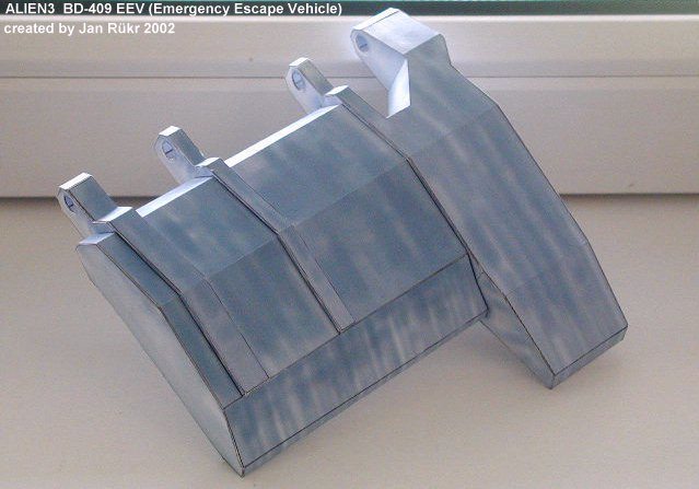 Спасательный модуль EEV (Чужие 3) paper model