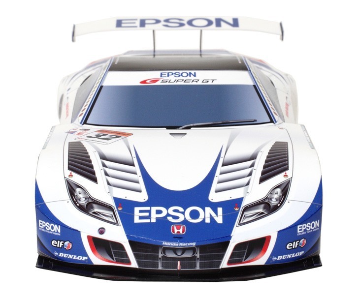 Автомобиль Honda HSV-010 GT 2010 [cредняя сложность] paper model