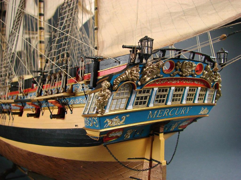 Shipyard - 35 - Фрегат HMS Mercury (1779) magazine