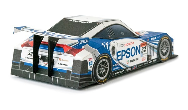 Автомобиль Honda HSV-010 GT 2013 [без клея] paper model