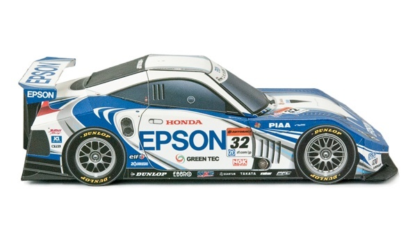 Автомобиль Honda HSV-010 GT 2013 [без клея] paper model