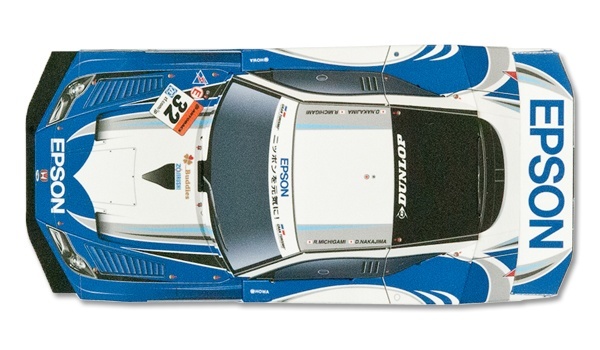 Автомобиль Honda HSV-010 GT 2013 [без клея] paper model