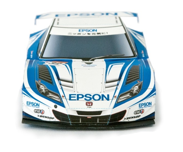 Автомобиль Honda HSV-010 GT 2012 [без клея] paper model