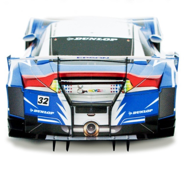 Автомобиль Honda HSV-010 GT 2012 [высокая сложность] paper model