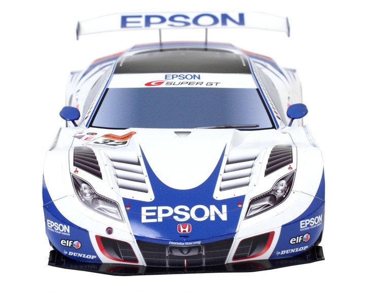 Автомобиль Honda HSV-010 GT 2010 [высокая сложность] paper model