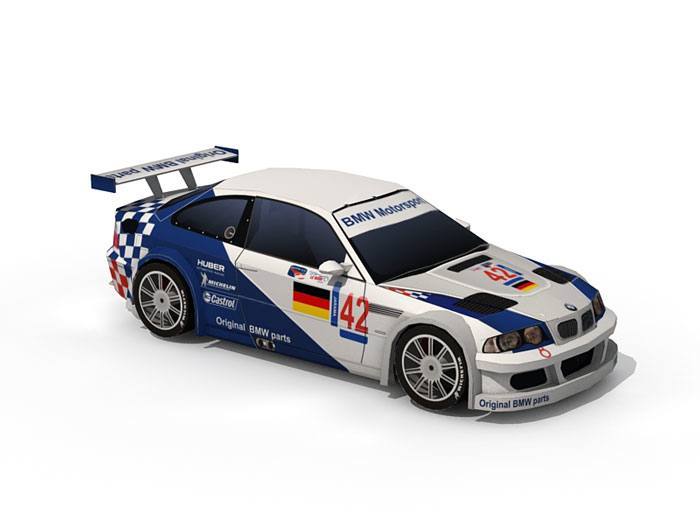 Автомобиль BMW M3 GTR (BMW Motorsport)