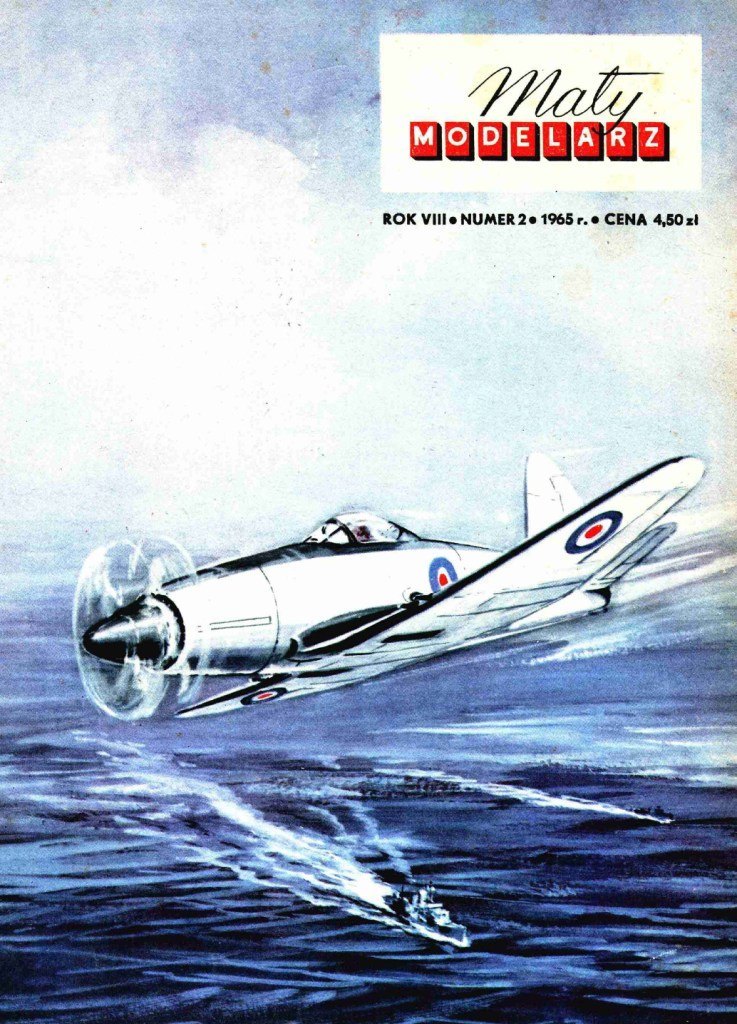 Maly Modelarz - 2/1965 - Самолет Westland Wyvern S Mk IV