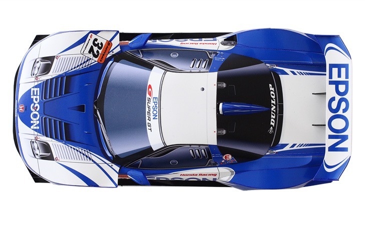 Автомобиль Honda NSX 2009 [высокая сложность] paper model