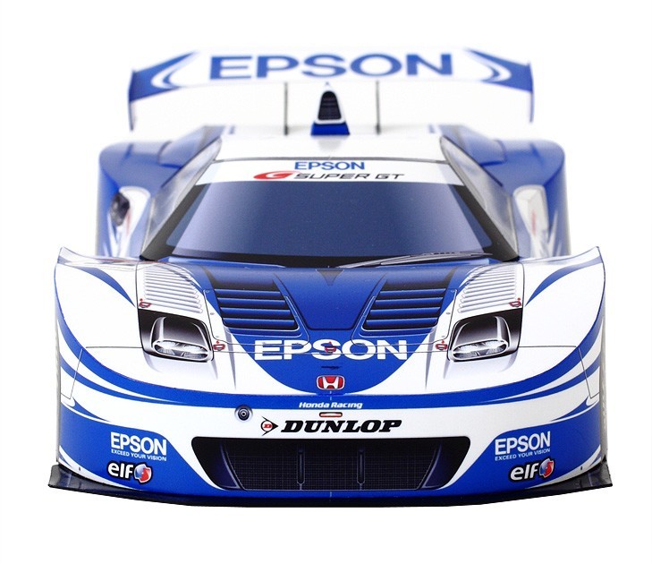Автомобиль Honda NSX 2009 [средняя сложность] paper model