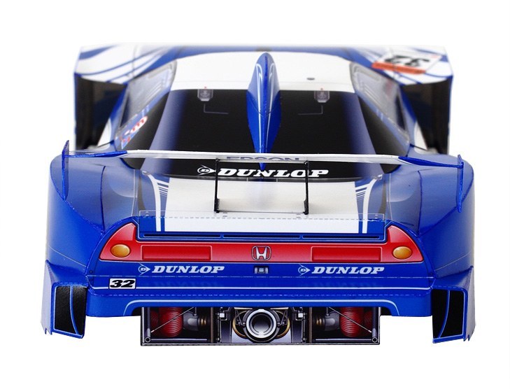 Автомобиль Honda NSX 2009 [средняя сложность] paper model