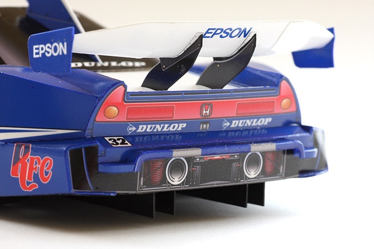 Автомобиль Honda NSX 2008 [высокая сложность] paper model