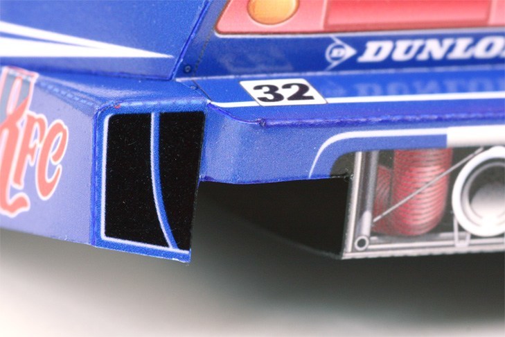 Автомобиль Honda NSX 2008 [средняя сложность] paper model