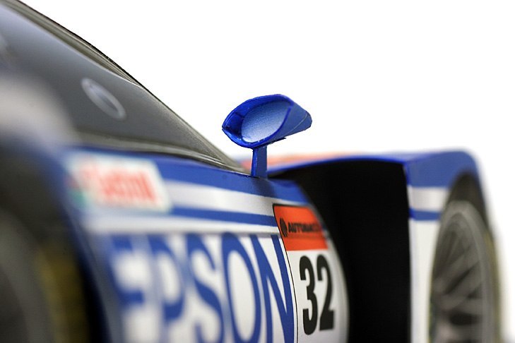 Автомобиль Honda NSX 2007 [высокая сложность] paper model