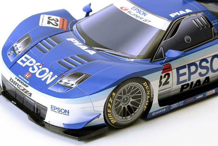 Автомобиль Honda NSX 2006 [высокая сложность] paper model