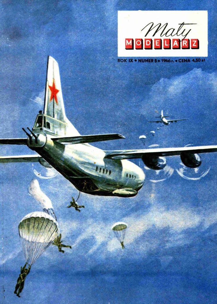 Maly Modelarz - 5/1966 - Военно-транспортный самолет Ан-12