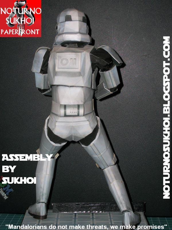 Штурмовик (Звездные войны) paper model