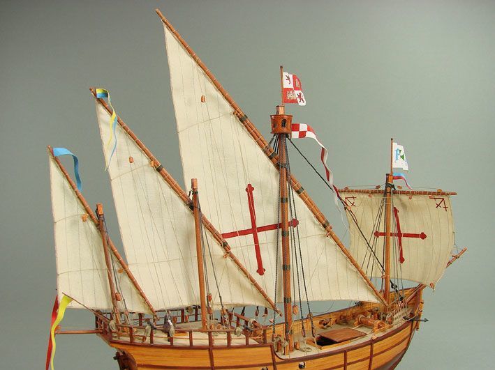 Shipyard - 36 - Каракка Санта-Мария и каравелла Нинья (1492) magazine