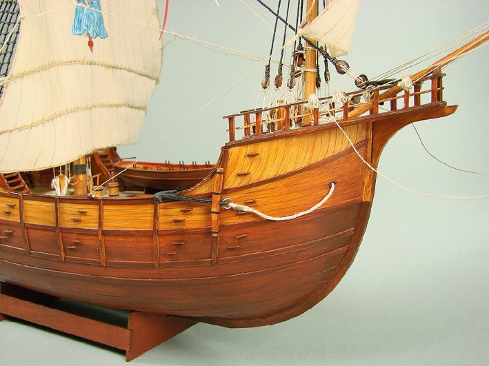Shipyard - 36 - Каракка Санта-Мария и каравелла Нинья (1492) magazine
