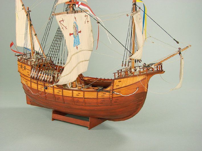 Shipyard - 36 - Каракка Санта-Мария и каравелла Нинья (1492) magazine