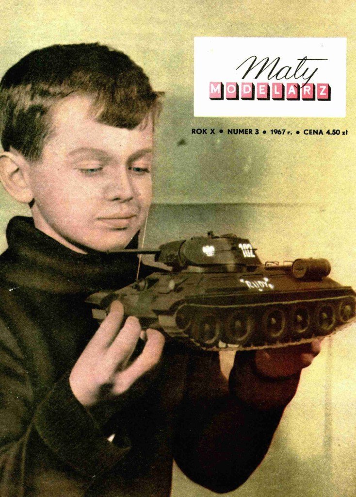 Maly Modelarz - 3/1967 - Танк Т-34-76 Рыжий