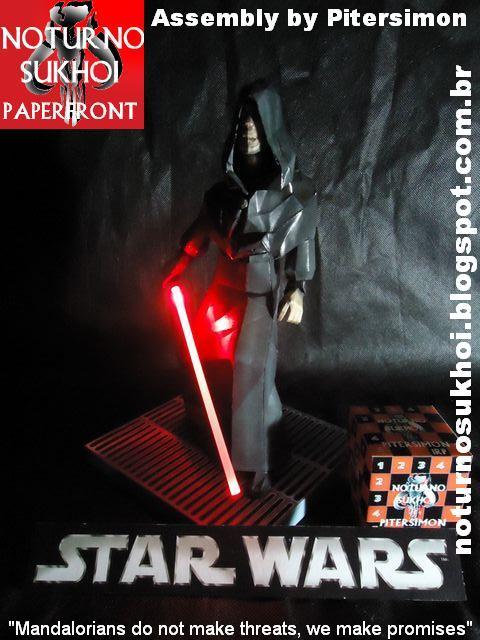 Император Палпатин (Звездные войны) paper model