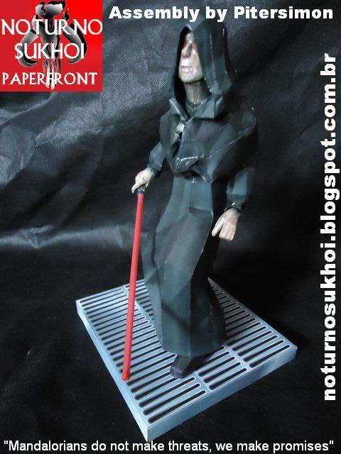 Император Палпатин (Звездные войны) paper model