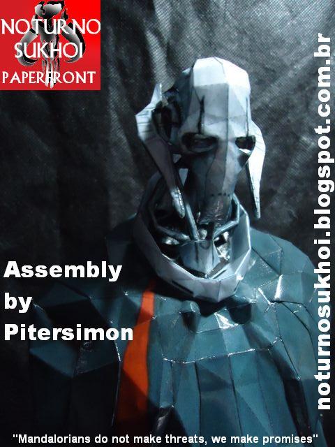 Генерал Гривус (Звездные войны) paper model