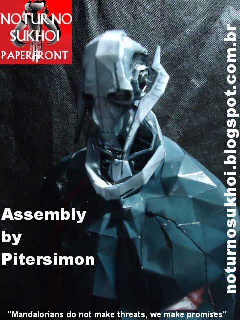 Генерал Гривус (Звездные войны) paper model