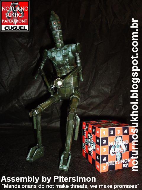 Дроид-убийца IG-88 (Звездные войны) paper model