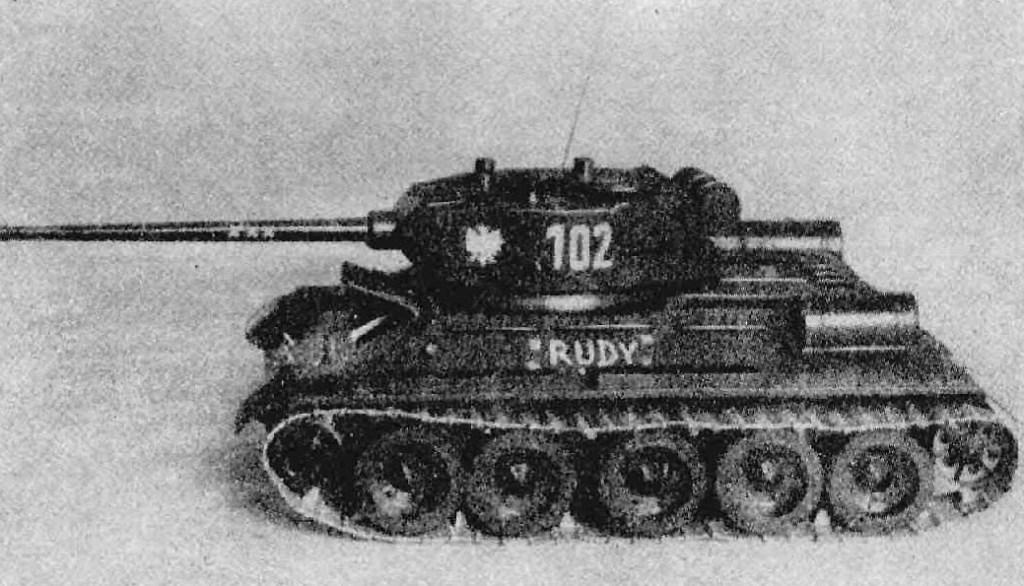 Maly Modelarz - 7/1969 - Танк Т-34-85 Рыжий magazine