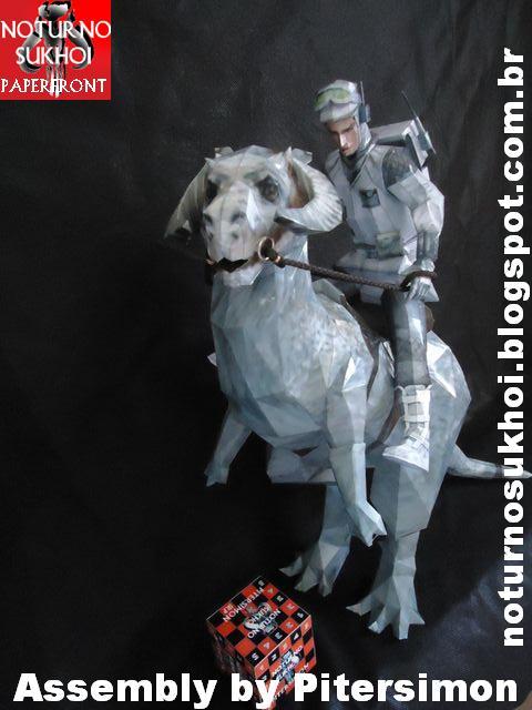 Таунтаун (Звездные войны) paper model