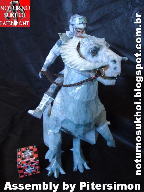 Таунтаун (Звездные войны) paper model