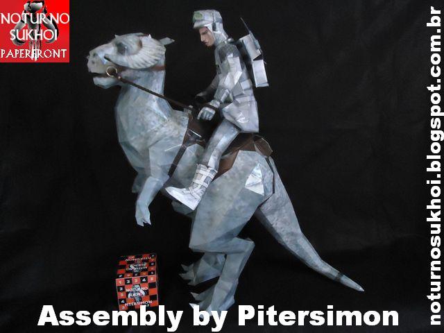 Таунтаун (Звездные войны) paper model