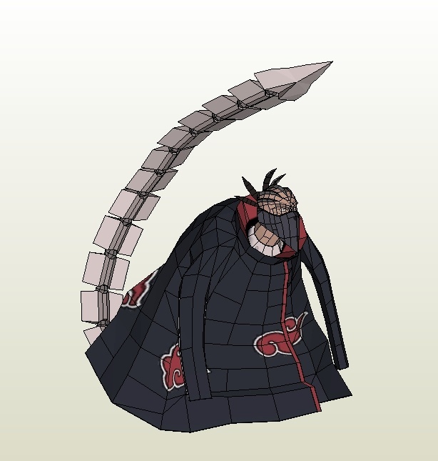 Сасори (Наруто) paper model