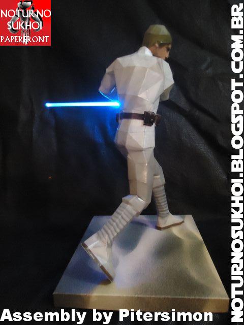 Люк Скайуокер (Звездные войны) paper model