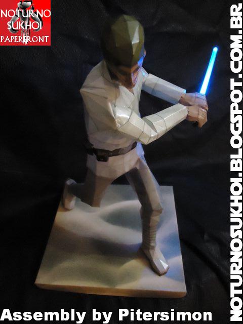 Люк Скайуокер (Звездные войны) paper model