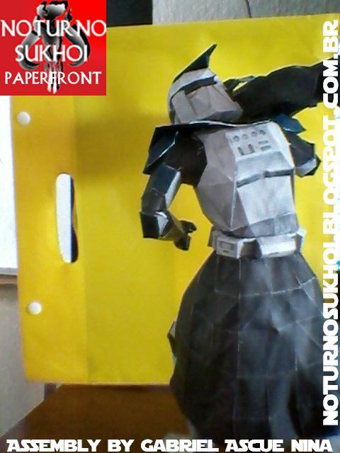 Элитный республиканский коммандос (Звездные войны) paper model