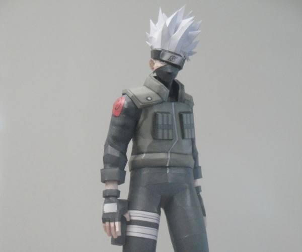 Какаши Хатаке (Наруто) paper model