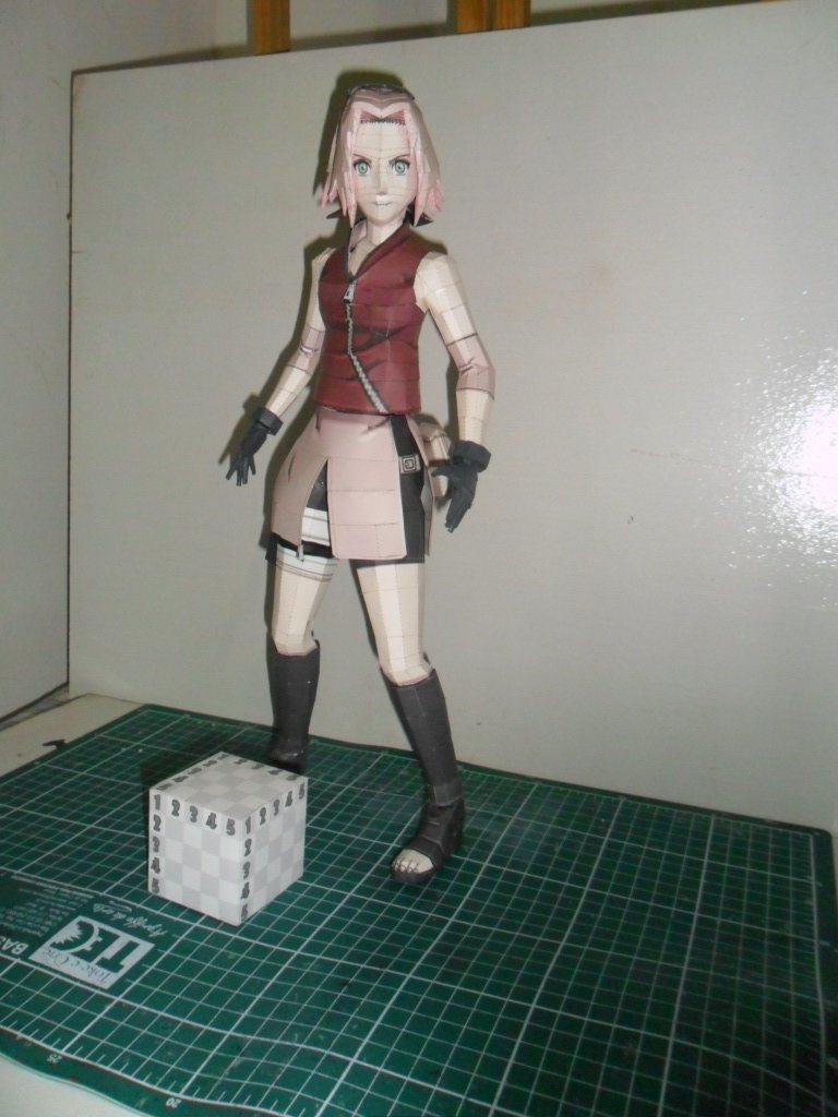 Сакура Харуно (Наруто) paper model