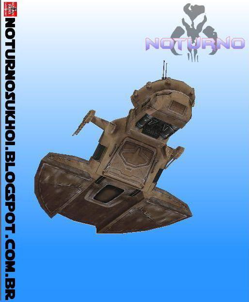 Бронированный штурмовой танк (Звездные войны) paper model