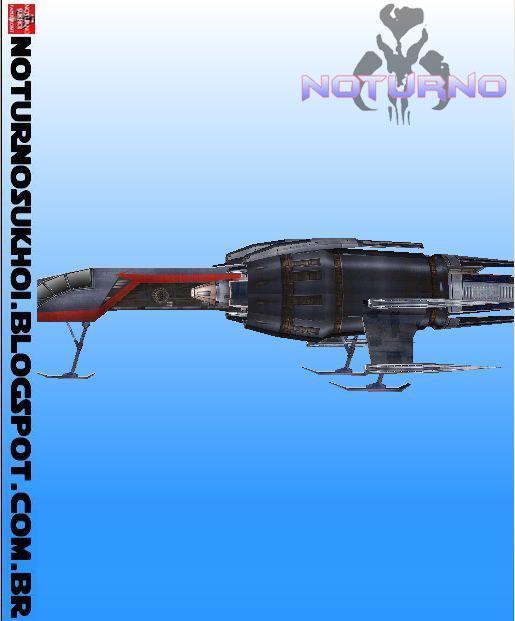 Космический корабль Raven s Claw (Звездные войны) paper model
