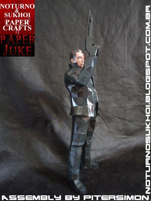 Терминатор Т-800 (Терминатор) paper model