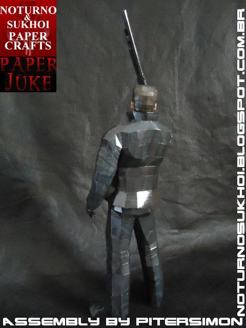 Терминатор Т-800 (Терминатор) paper model