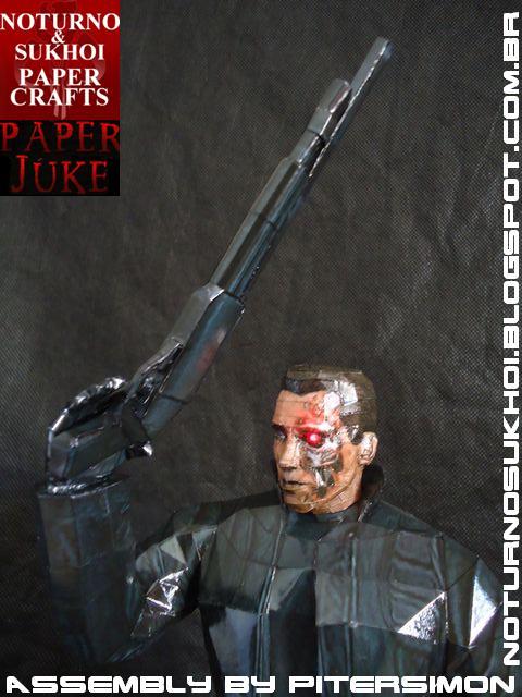 Терминатор Т-800 (Терминатор) paper model