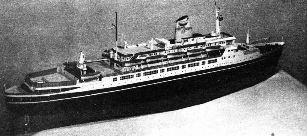 Maly Modelarz - 10-11/1970 - Круизный лайнер TSS Stefan Batory magazine