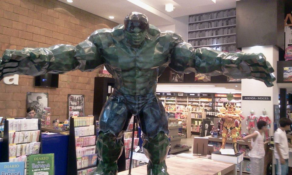 Халк (Marvel Comics) paper model