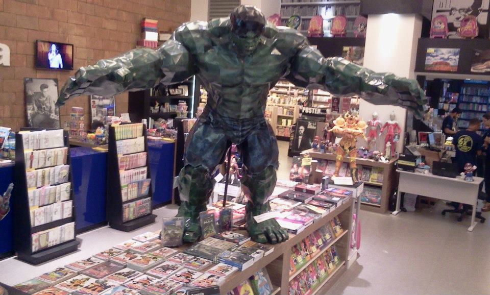 Халк (Marvel Comics) paper model