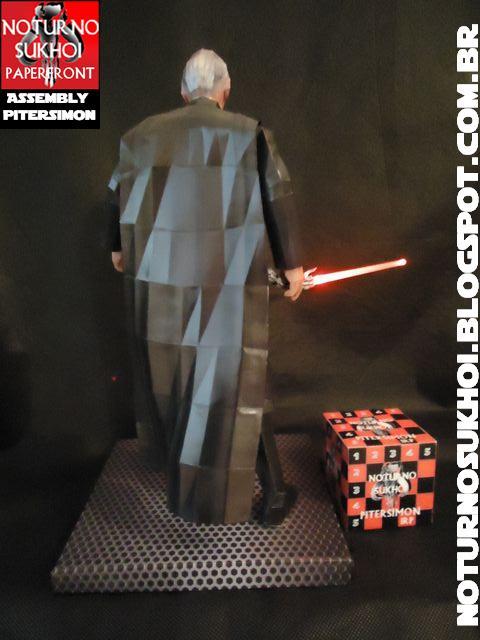 Граф Дуку (Звездные войны) paper model