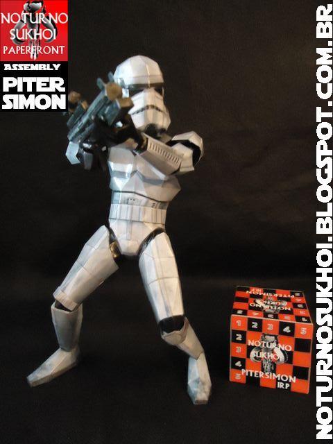 Отряд штурмовиков (Звездные войны) paper model