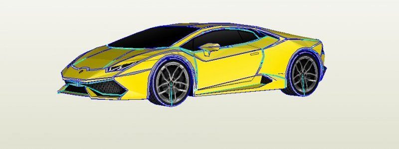Автомобиль Lamborghini Huracan